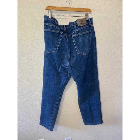 Wrangler Medium Wash Western Wear 100% Cotton Men’s Jeans Size 38x28 - Picture 5 of 12